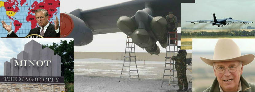 B-52H leaving Minot